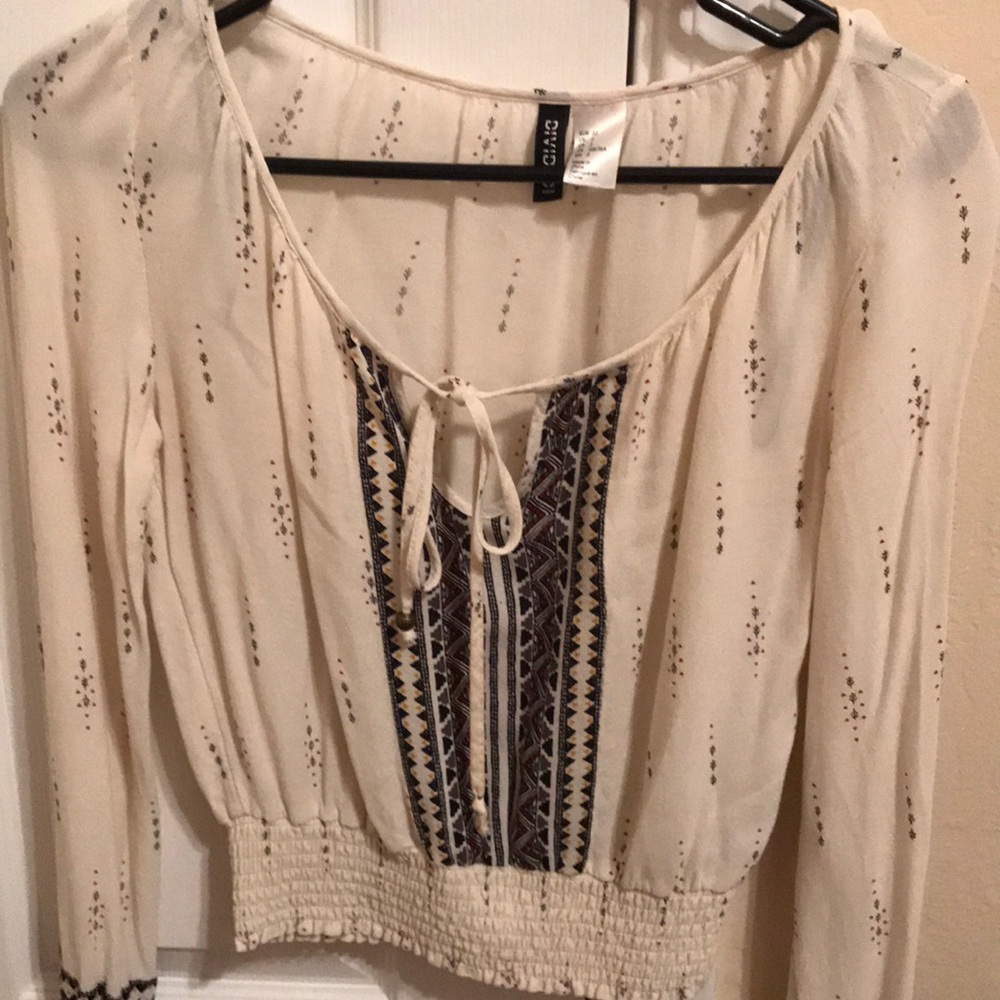 H&M boho top